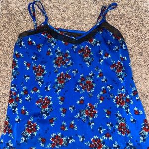 Floral tank top